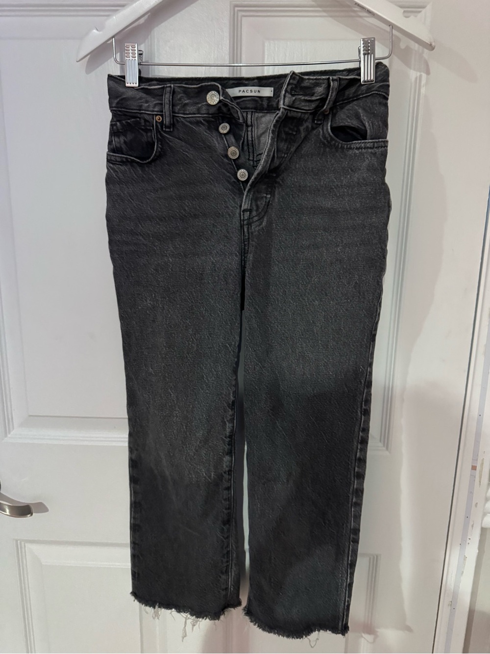 PacSun Black Washed High-Rise Jeans